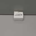 Octagonal Rectangle Velvet Ring Box 3 Slots - Premium Handmade Wedding Three Rings Bearer Holder Vintage Orthogon Jewelry Storage for Ceremony Proposal Engagement (1 Ivory)