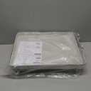 Kitsure Dish Drying Rack - Compact Dish Rack with Utensil Holder & Adjustable Water Outlet, Rust-Proof & Scratch-Resistant Drying Rack for Kitchen, 14.5" x 12.0" x 4.0", Light Grey