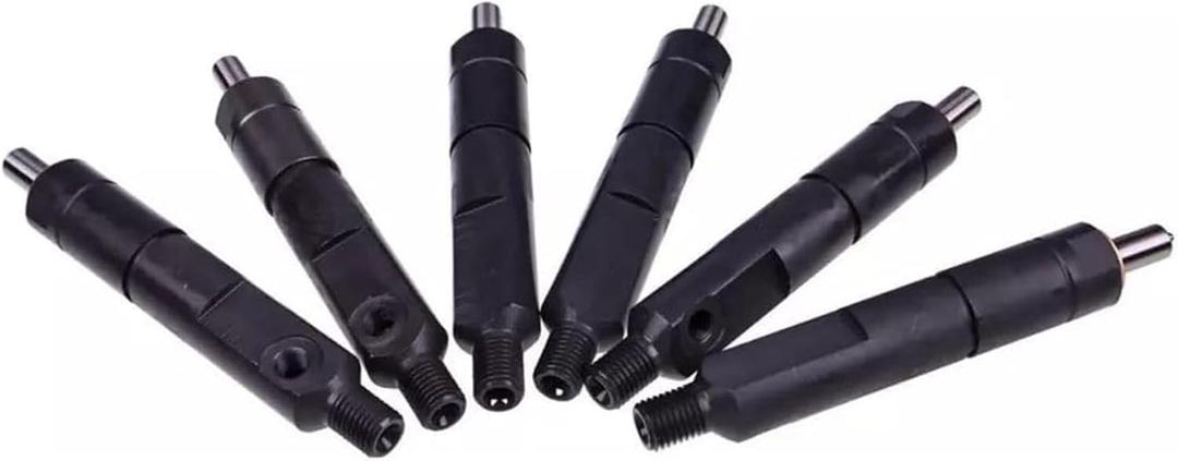 6X Fuel Injector 2645A032 3637183M91 Compatible For Perkins 1006.6 Engine Massey Ferguson 397 399 3085 3090 3095 Tractor