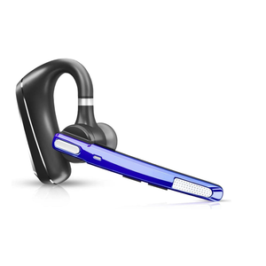 MQQC Bluetooth Headset V5.0, Wireless Bluetooth Earpiece 24Hrs HD Calling,CVC8.0 Dual Mic Noise Cancelling, HandsFree Bluetooth Earphone for Driving/Business/Office (Blue)