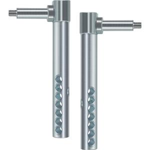 Yoursme AM131288 AM131289 Front and Rear Mower Deck Gage Wheel Arm for John Deere Mower Decks 48C 54C and 62C, Diameter 1”, Come with 1 Pair