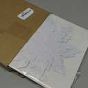 250 Pcs Christmas Party Decorations Including 240 Sheets White Paper Chain Strips with 1 Roll Double Sided Tape, 6 Pcs 3D Paper Snowflake, 4 Fans for Elf Party Holiday Decorations