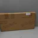 BAOYOUNI Closet Tension Shelf Rod Heavy Duty Wardrobe Organizer Adjustable Storage Shelves Rack DIY Closet Dividers Separators for Kitchen Bathroom Bedroom Garage, 19.69-31.5 Inches