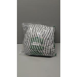 MooMee Striped Duvet Cover Set 100% Washed Cotton Linen Like Textured Breathable Durable Soft Comfy (Dark Grey White Classic Stripes, Full 80"x90")