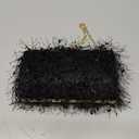 Women Ostrich Feather Tote Bag Fluffy Purse Clutch Feather Shoulder Crossbody Bag Evening Handbag for Wedding Party