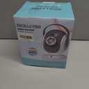 Joyfuture Automatic Bubble Machine, Black Bubbles Blower for Kids, Toddlers - 360 Rotation, 75 Adjustment, with LED Light - Gifts for Boys, Girls, Outdoor, Birthday, Party