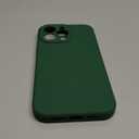 LOVE 3000 Designed for iPhone 15 Pro Max Case, Premium Silicone with [Soft Anti-Scratch Microfiber Lining] Shockproof Protective Phone Case for Men Women Girls 6.7", Green