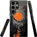DAIZAG Case for Samsung Galaxy S26 Ultra,Military-Grade Protection Cover,Sunset Mountain Landscape（Glossy）