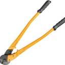 Hoteche 24-Inch Heavy Duty Wire Rope Cutter, Steel Wire Cutters Heavy Duty Industrial Strength Cable Cutter for Hard Wire Ropes, Stainless Steel Wire Visit the MAXPOWER Store