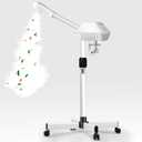 Professional Facial Steamer for Atomization Humidifier Atomizer, Adjustable Height and Angle, Face Steamer Clean Skin Firming Pores and Moisturizing Suitable for a Beauty, Spa, at Home