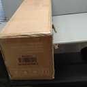  6FT Pre-Lit Hinged Artificial Christmas Tree w/ 648 Tips & 270 Multicolor Lights