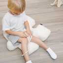 Cooraby 25 Pairs Kids' Socks Low Cut Socks Half Cushion Sport Ankle Athletic Socks for Boys Girls
