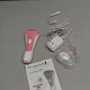 Remington WDF4821US Smooth & Silky Electric Shaver for Women, 3-Blade Cordless Foil Shaver and Bikini Trimmer for Wet or Dry Use, Pink (Peach)