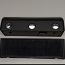 Solar Lights Outdoor Waterproof 3000K Warm Aluminum Up and Down Wall Sconce Dusk to Dawn 2PACK for Outside, Sign, Yard