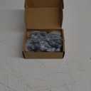 12 Pcs 0.6-0.7 Inch Split Ring Pipe Hanger, 15-19mm Heavy Duty Adjustable Pipe Bracket Clamp with Screw & Expansion Tube, Wall Ceiling Mount Combination Thread M8/M10 Metal Pipe Clamps