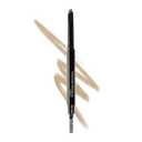 wet n wild Ultimate Eyebrow Retractable Definer Pencil, Taupe, Dual-Sided Brow Brush, Fine Tip, Shapes, Defines, Fills Brow Makeup