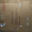 FUWU HOME Rattan Wall Mirror with Wooden Framed 28 X 40 inch Farmhouse Rectangle Wood Mirror for Modern Decorative Bathroom, Living Room, Entryway, Bedroom