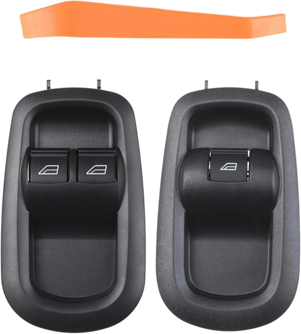 Double Door Window Switch Control Button Front Left Driver Side and Passenger Compatible with 2014-2019 Ford Transit MK8 Custom Master Power Window Switch Replacement OEM 2029885 1791339 BK2T-14529-AB