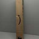 Reinforced 60" Wide Retractable Baby Gates with Upgraded Rods - Bottom Anti-Escape, 5 ft Mesh Baby Gate Retractable Dog Gate Indoor Pet Gate Retractable Stair Gate Outdoor Retractable Gate, Black ((33" Tall x 60" Wide))