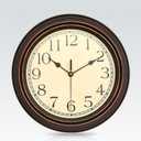 Chaney Wall Clock Tapie Reloj 17in