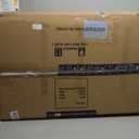 24x36 Poster Frame Set of 2, 24 x 36 Wood Picture Frames with Mat for 20x30, Wooden Photo Frame with Tempered Glass Cover for Wall Mounting Display, Black