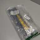 Lucleag 2PCS Gold Walking Cane & Silver Walking Cane, Halloween Party Theme Party Supplies, Halloween King Cosplay Prop Costume Accessories, Halloween Prop Stick Pimp Canes for Adults Kids