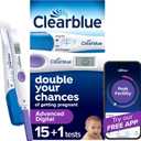 Clearblue Advanced Digital Ovulation Test Kit, 16 Count, EXP: 2028/02/29