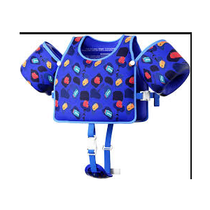 Gogokids Toddler Floaties, Swim Vest for Kids Learn to Swim, Pool Float Jacket for 20-50 lbs Girls and Boys, Toddler Swimwear with Duel Adjustable Safety Strap