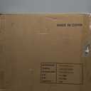 DWANTON Dog Crate Furniture with Cushion, Wooden Kennel Table with Double Doors, Indoor Dog House, Small/Medium/Large Size, 27.2" L, Black+Rustic Brown