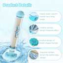 Firework Water Gun, Romantic Fireworks Style Water Spray Toy for Couples, High Pressure Pull-Out Sprinkler Spray Toys for Bathing, Pool, Party Entertainment (2Pcs D)