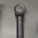 Hair Dryer - 1 Min Fast Drying, High-Speed Blow Dryer with 500 Million Negative Ions, No Heat Damage, Low Noise, Lightweight, Professional Hairdryer with Diffuser & Nozzle, Gunmetal