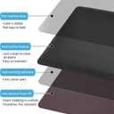 Art3d Anti Fatigue Mat - 1/2 Inch Cushioned Kitchen Mat -Comfort & Non Slip Cushion for Standing Desk, Office or Garage Floor (17.3"x28", Black)