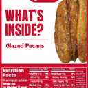 Fisher Snack Glazed Pecans Candied, 24 oz (Pack of 1), Junior Mammoth Candied Pecans, Perfect for Gifting or Personal Enjoyment, Crunchy, and Irresistibly Sweet