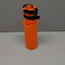 Leaf Blower Air Booster Amplifier Nozzle Extension for 2-4" Tubes  HighEfficiency Airflow Accelerator Attachment for Yard & Lawn Cleanup (Orange)