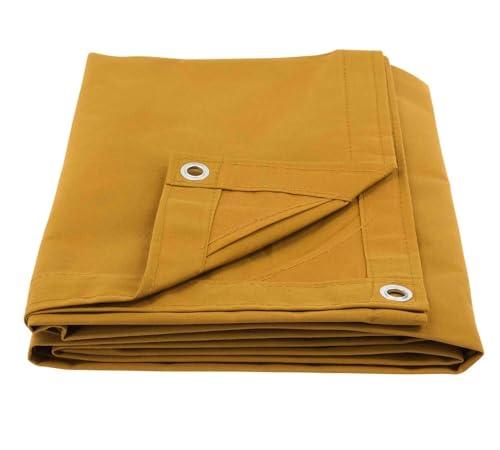 Mytee Products 10' x 16' Tan Canvas Tarp 12oz Heavy Duty Water Resistant