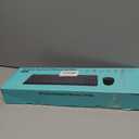 Wireless Keyboard and Mouse Combo for Windows, 2.4G Full-Sized External Cordless Computer Keyboard Mouse Combo for Laptop PC Desktop Chrome Mac, Number Pad 1600 DPI Silent Mouse USB Receiver (Black)