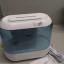 Dreo Humidifiers for Bedroom, 4L Top Fill for Large Room, 36H Runtime, 28 dB Quiet Supersized Cool Mist Air Humidifier for Baby Nursery, Plants, Indoor, Night Light, Easy to Clean & Fill, Blue