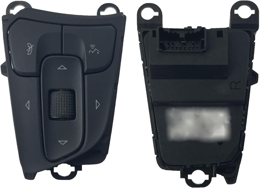 Steering Wheel Audio Control Switch Compatible with Blazer Silverado Sierra 1500 2500 3500 2019 2020 Replace 13535355 13528612