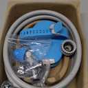 Aquapaw Dog Bath Brush Pro & Dog Shower Attachment - Large Silicone Rubber - Sprayer & Scrubber in One with 8ft Hose Attachment & Shower Wand for Bathing - Pet Bath Supplies