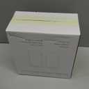 Flameless Real Wax 4" x8" Ivory Timer Remote Pillar Candle Grease Design, Battery Operated Long Lasting 3D Wick LED Flickering Pack of 2 Fake Candles Warm Light