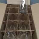 Libbey Heavy Base Drinking Glasses Set of 8, 15.5 Oz Elegant, Weighted Clear Water Glasses, Dishwasher Safe Glass Cups Set for Parties, Birthdays