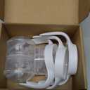 Zafflerva Straw Sippy Cup Conversion Kit for Mam Baby Bottles, Soft Top and Weighted Ball Transition with Handles Converter 8m+, Set of 3