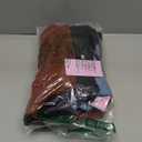 3 Pack Women's Thermal Shirts Fleece Lined Long Sleeve, Top Crew Neck Raglan, Thermal Winter Base Layer Undershirts, Size L