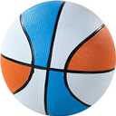 Hall of Games EZ Fold Premium Indoor Arcade Basketball Game with Steel Frame and Polycarbonate Backboard, Dual Shot Electronic Scoring with 6 Size 3 Balls Included, Perfect for Basement Game Rooms