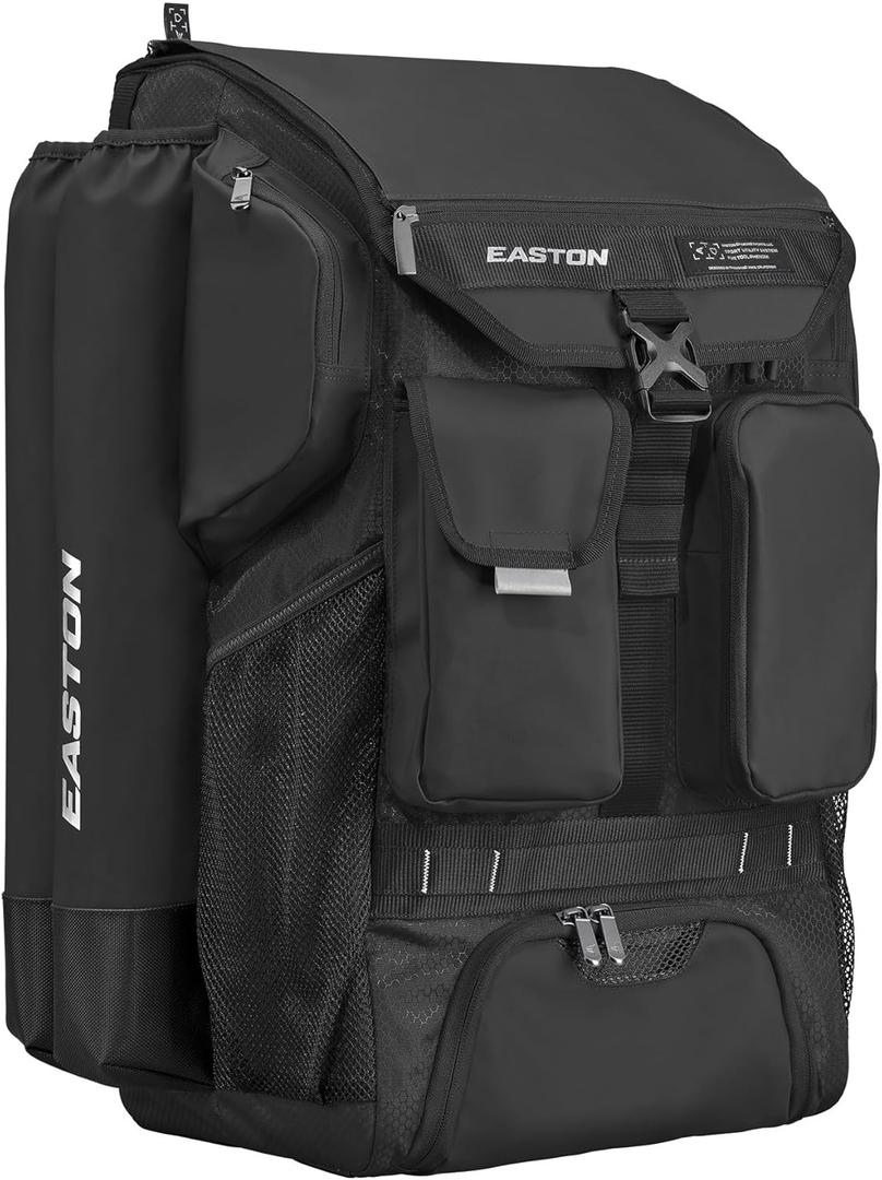 Easton Five Tool Phenom Backpack Equipment Bag (Black)