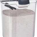 ProKeeper Flour Storage Container, 4-Quart, BPA-Free Plastic, Dishwasher Safe (1 Piece)