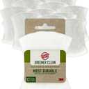 Scotch-Brite Greener Clean Non-Scratch Scrub Sponge, Sponge for Washing Dishes, Cleaning Kitchen, Superior Performance and Made with Sustainable Materials, Dishwasher Safe, 12 Scrub Sponges