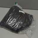 Smiry Luxury Chenille Toilet Rugs U-Shaped 20x20, Soft Absorbent Non-Slip Contour Bathroom Rugs for Toilet, Machine Washable Contoured Bath Mats, Charcoal Grey