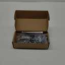 Ravinte 10 Pack Solid 5 Inch Center to Center Slim Square Bar Drawer Handles - Kitchen Cabinet Hardware Pulls - Matte Black