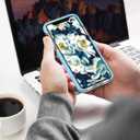 MATEPROX Compatible with iPhone XR Case Clear Thin Slim Anti-Yellow Anti-Slippery Anti-Scratches Cover Shockproof Bumper Case for iPhone XR 6.1'' (Blue)